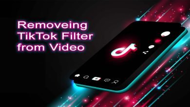 how to remove Tiktok filter