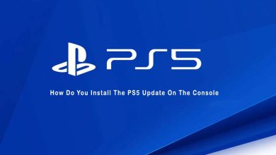 Install the PS5 Update on the Console
