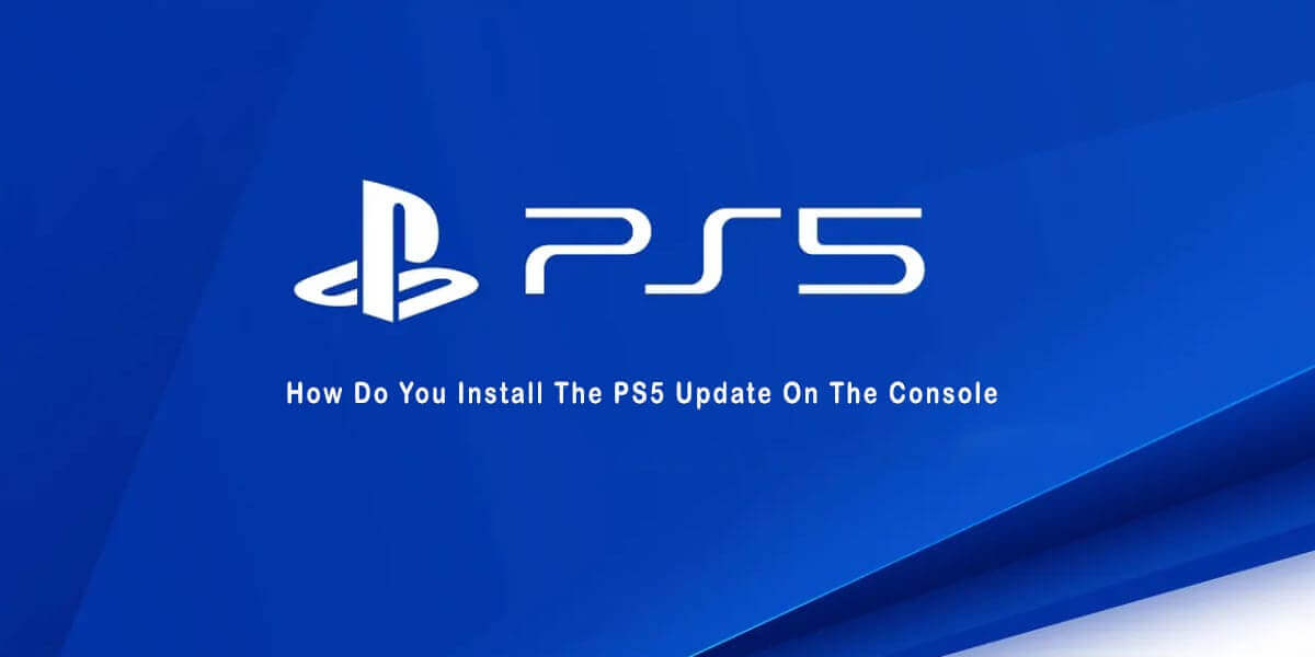 Install the PS5 Update on the Console