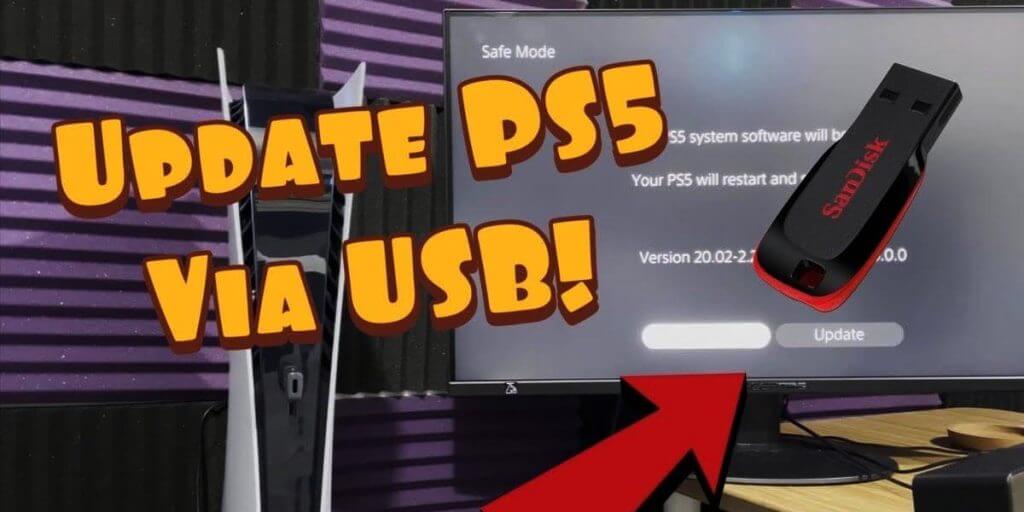 Installing PS5 Updates via USB Storage