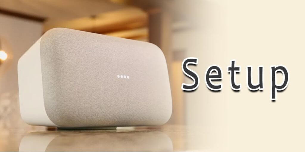 Google Home Max Charcoal- Wireless Smart Speaker setup