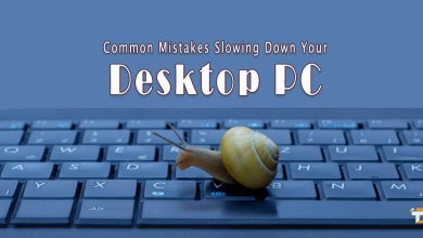 Mistakes Slowing Down Your Desktop PC