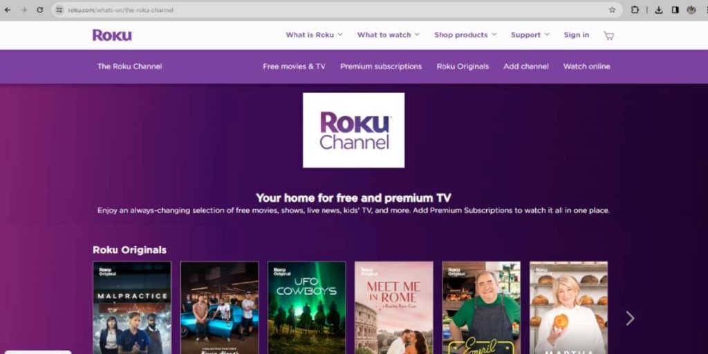 The Roku Channel 